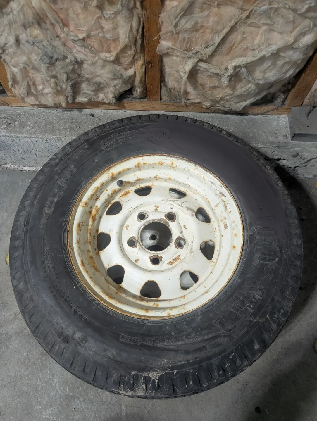 (2)-13 Inch Trailer Tire Rims T13x4.5 image indicator(6)