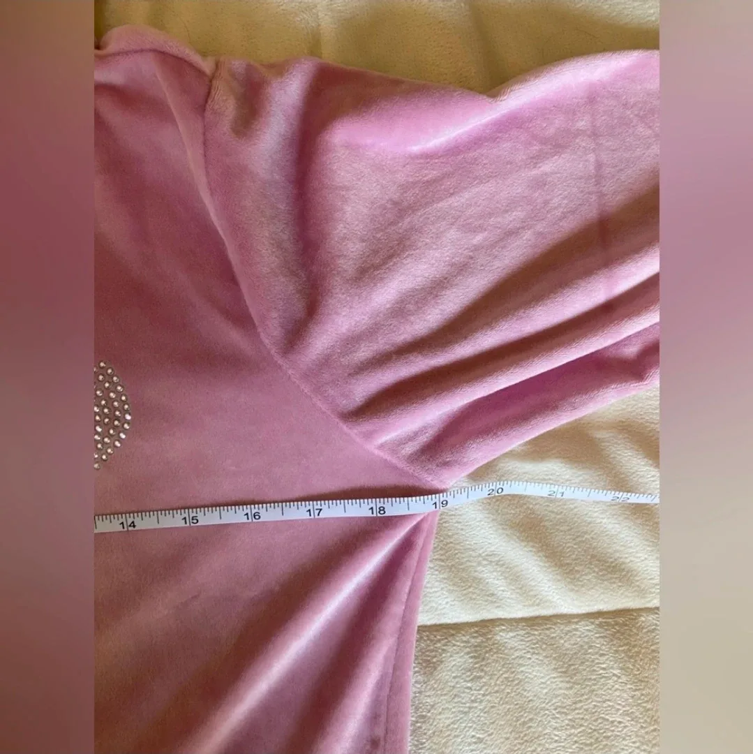 Juicy Couture Pink Velour Hoodie image indicator(7)