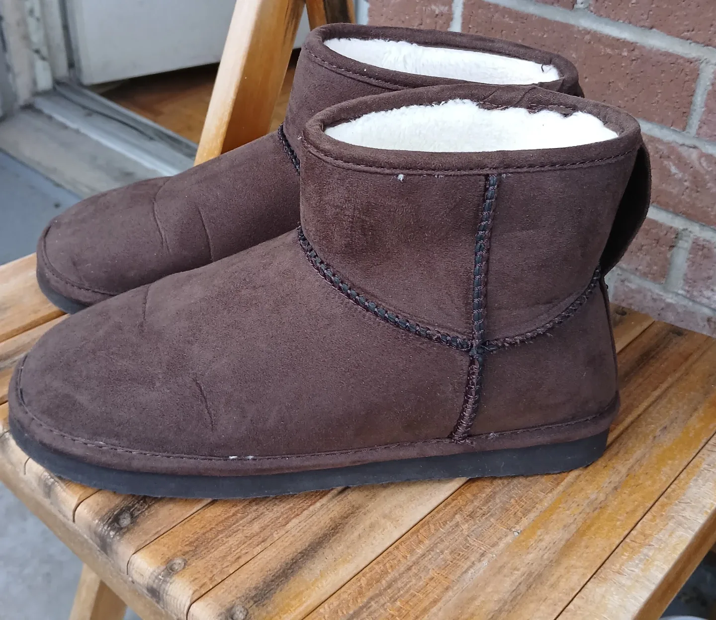 Brown Winter Boots women's size 7 thumbnail