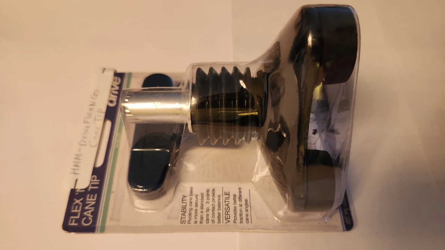 New Drive Flex 'N Go Cane Tip for Stability - photo 2