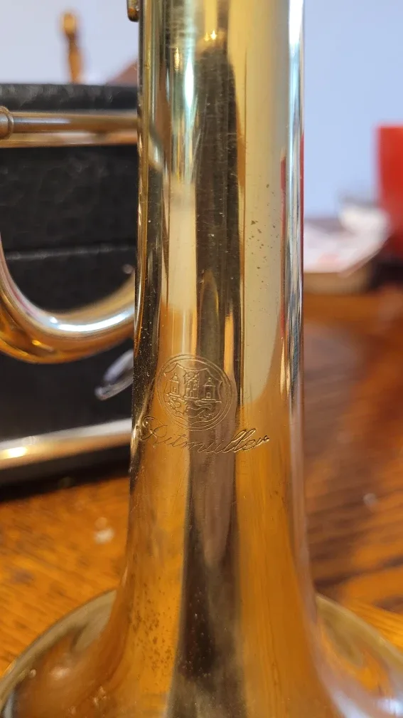 Ritmüller Student Trumpet + Case – Great Condition image indicator(6)