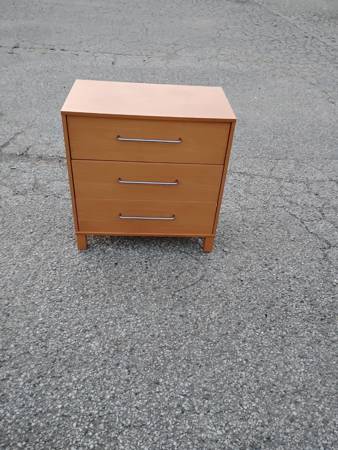 Wooden 3-Drawer Dresser - photo 2