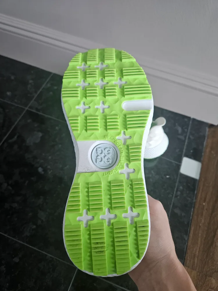 G/FORE MG4+ Golf Shoes - White/Lime image indicator(3)