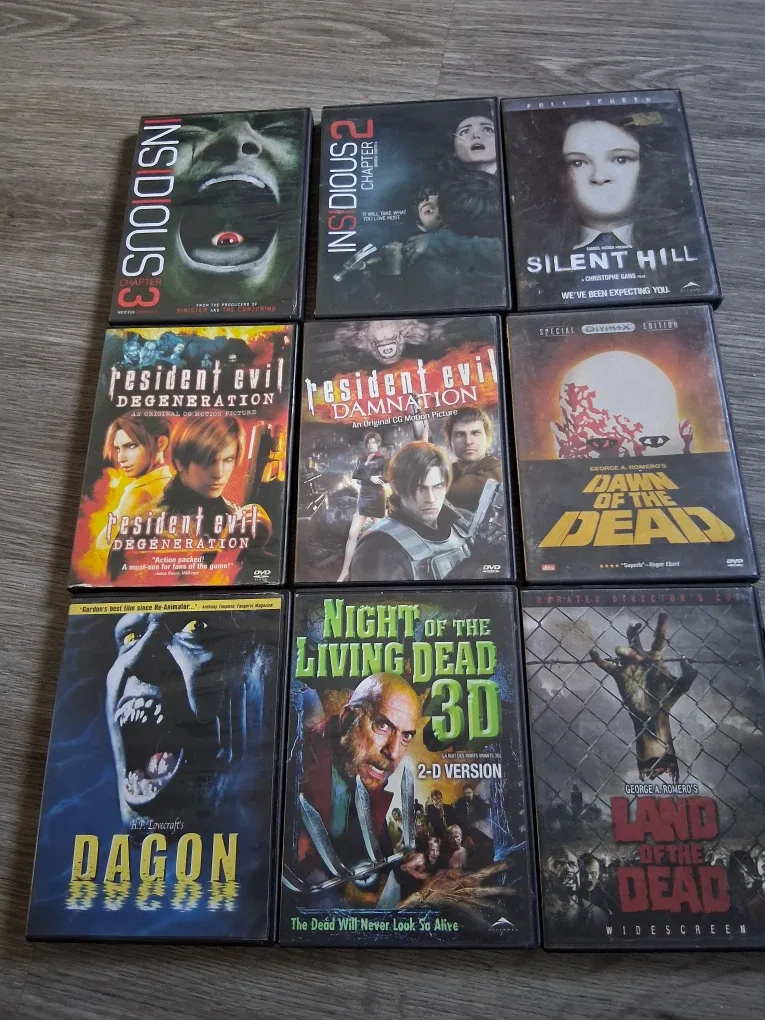 Horror/Action Movie Collection - DVDs & Blu-rays image indicator(4)