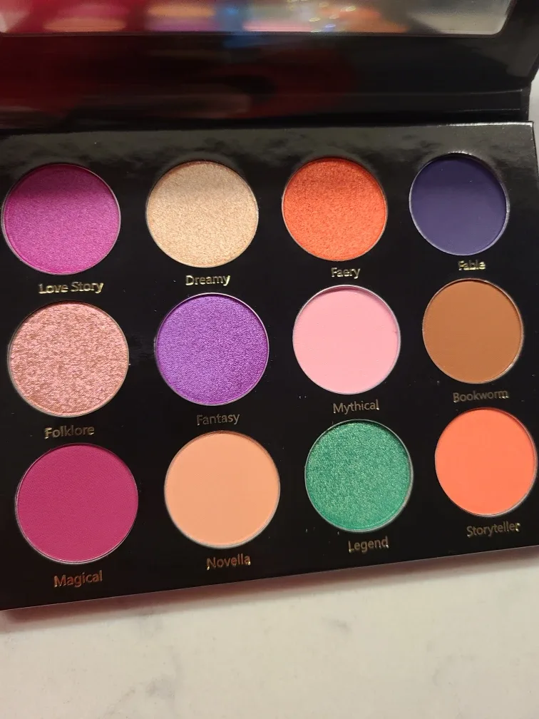 Pink Crush Cosmetics Fairy Tales Eyeshadow Palette image indicator(2)
