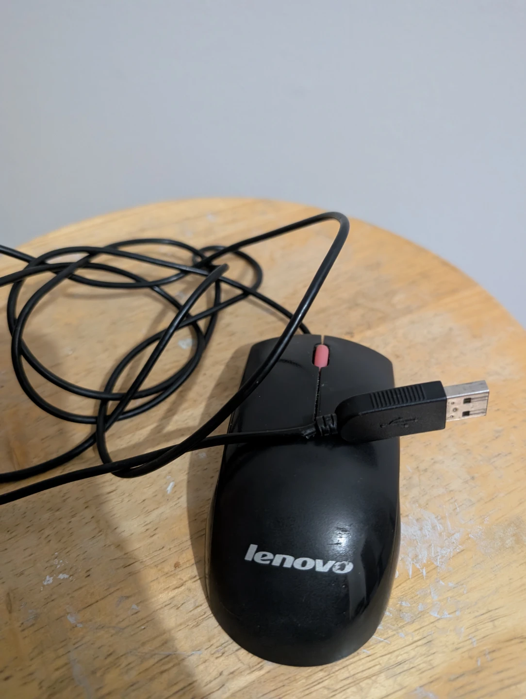 Lenovo Black USB Mouse - photo 2