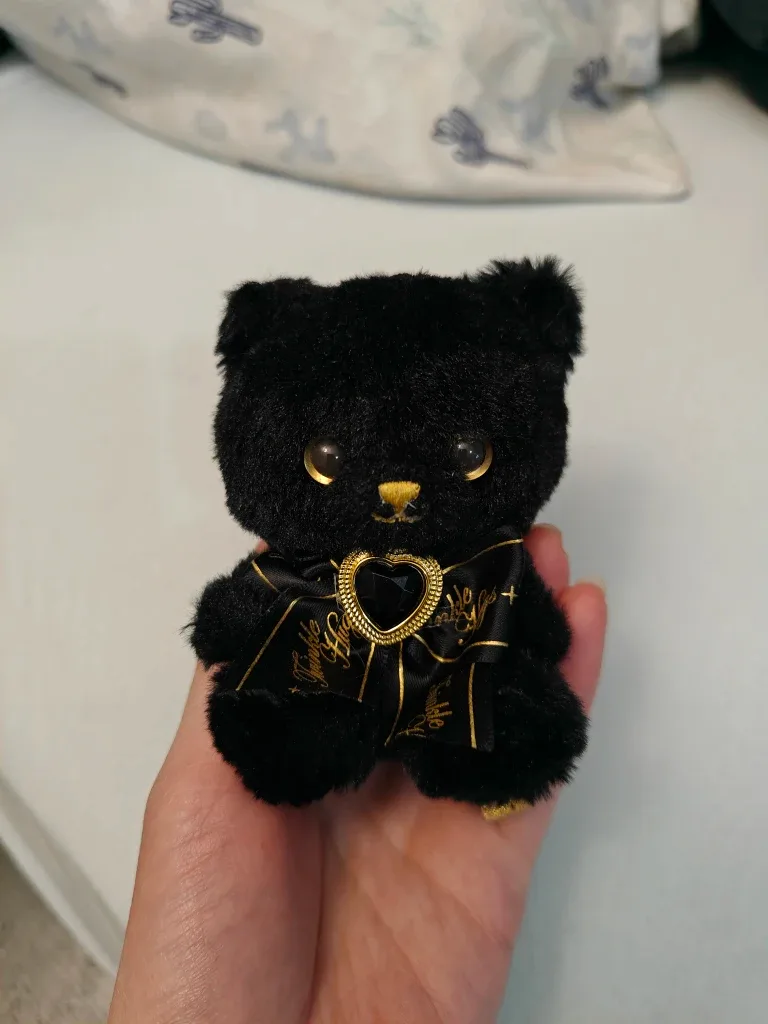 Twinkle Funny Black Bear Mini Plush image indicator(6)