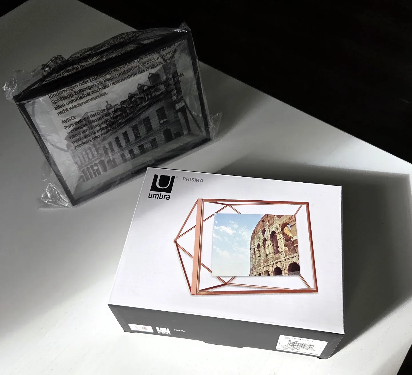 Umbra Prisma Black Picture Frame 4"x6 thumbnail