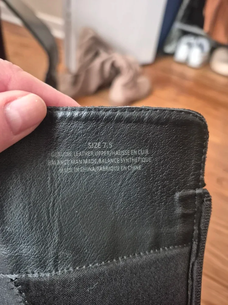 Black  suede Knee High Boots - Size 7.5 image indicator(2)