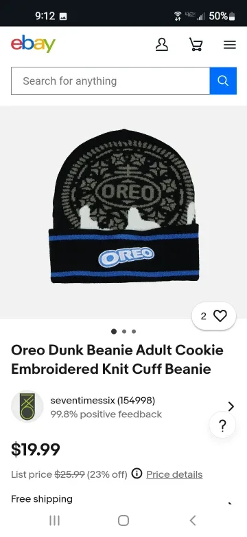 OREO Winter Hat image indicator(3)