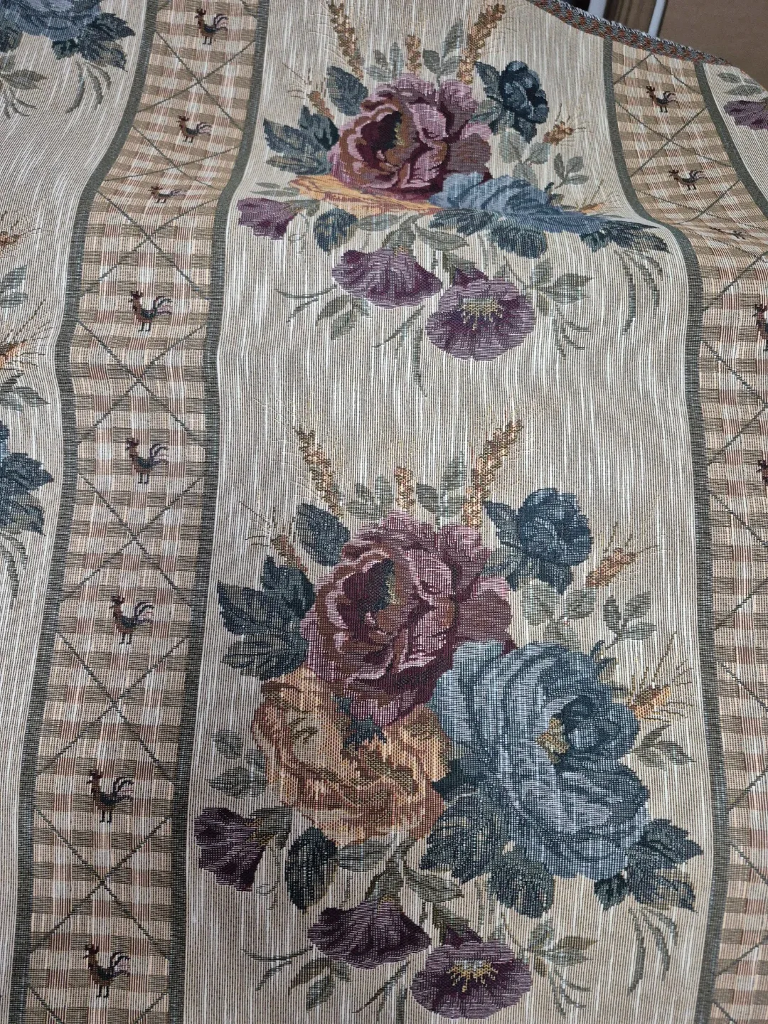 Floral Tapestry Fabric, Various Sizes, price per each piece image indicator(3)