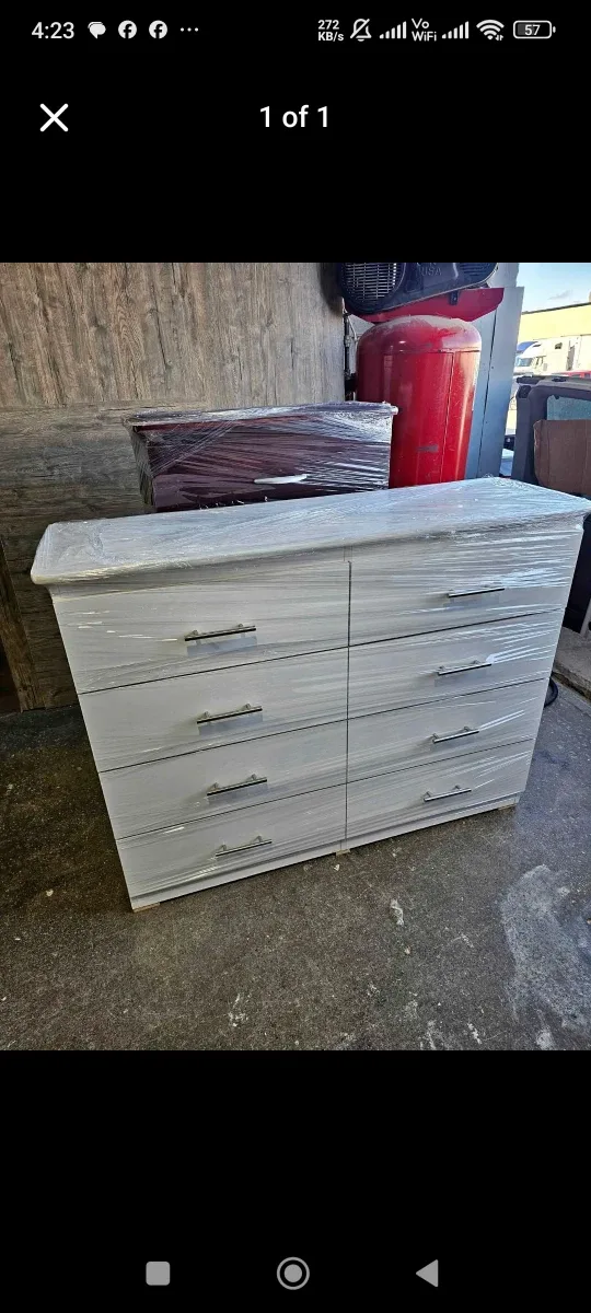 White 8-Drawer Dresser - New image indicator(2)