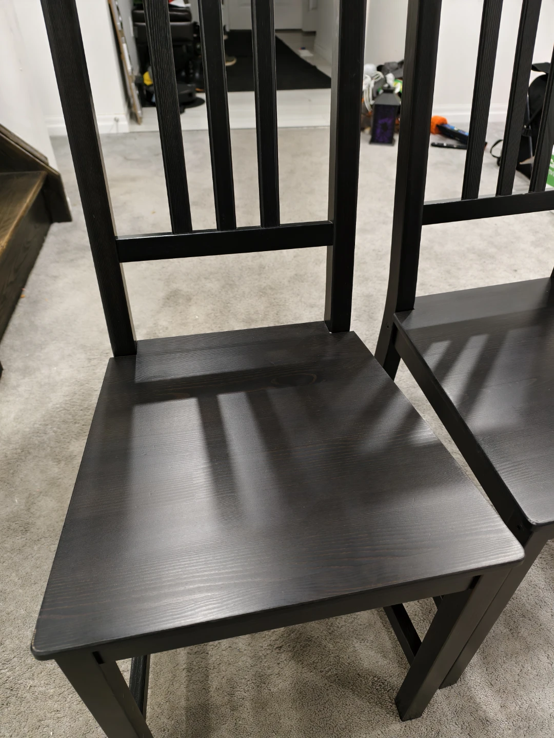 IKEA STEFAN Dark Brown Dining Chairs (Set of 4) - photo 3