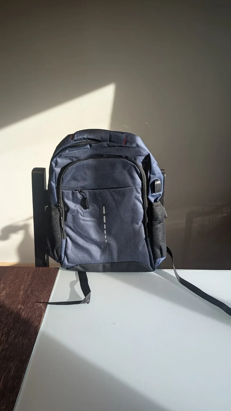 Mens BackPack LargeCapacity Simple Fashion Travel Female Student image indicator(3)