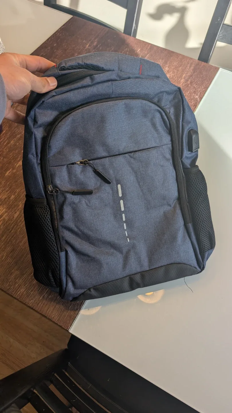 Mens BackPack LargeCapacity Simple Fashion Travel Female Student image indicator(4)