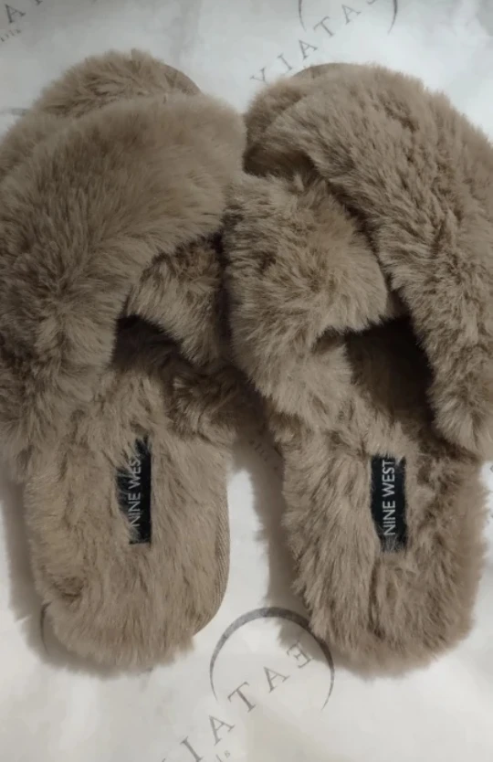 Nine West Faux Fur Slippers - photo 5