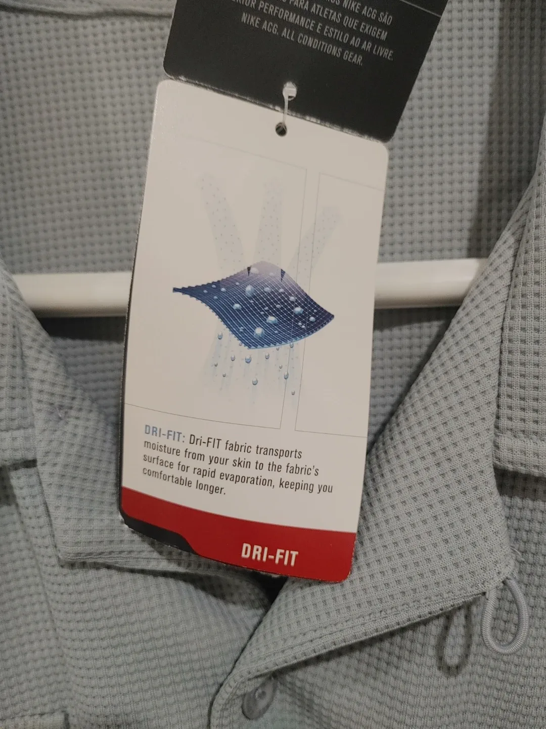 🧡BRAND NEW NIKE ACG CAMP HIKE CASUAL SHIRT MENS SIZE XL image indicator(3)