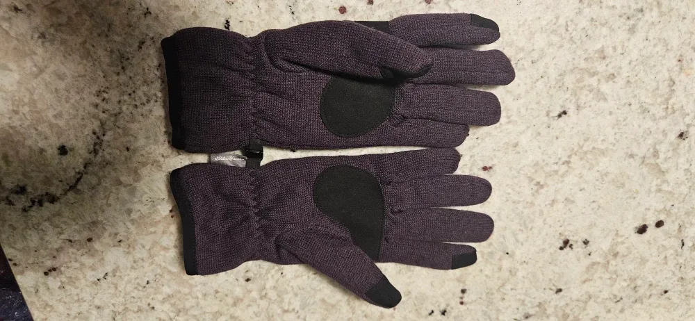 Eddie Bauer women's Touchscreen Fleece Gloves  - Size S/M