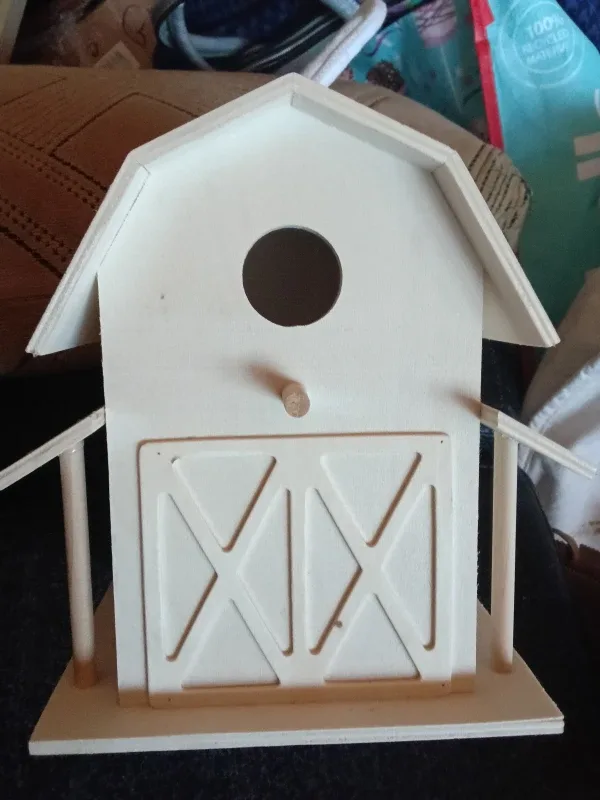 White Decorative Birdhouse