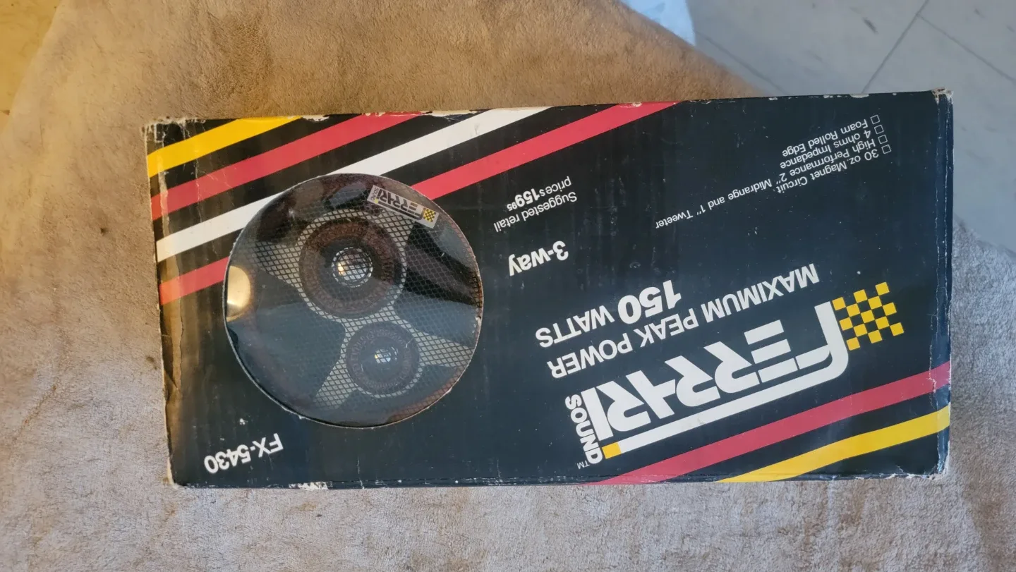 Ferrari FX-5430 3-Way Speakers - 150 Watts