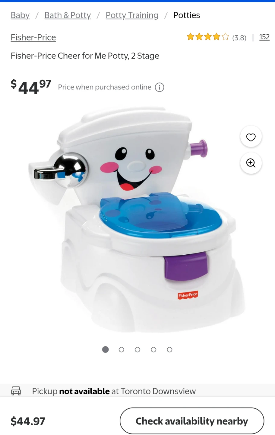 Fisher-Price Cheer for Me Potty - photo 3