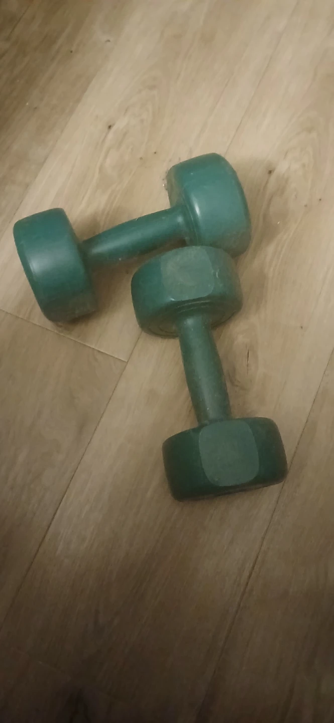 5lb Green Dumbbells - Pair