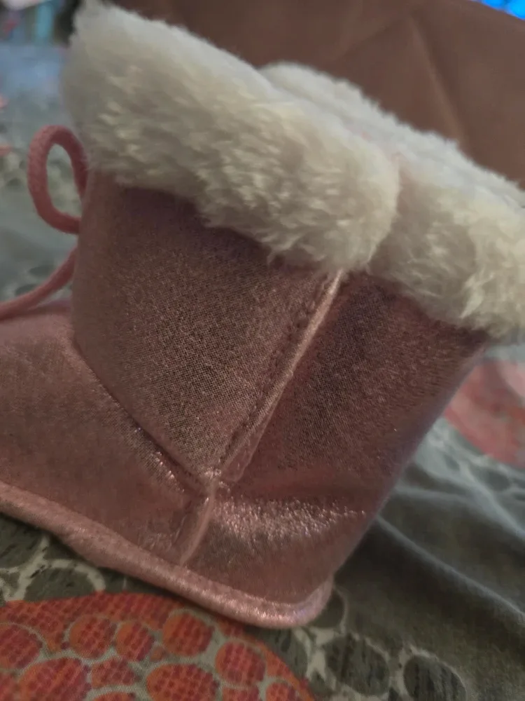 bebe baby Pink Winter Boots - Size 3 image indicator(4)