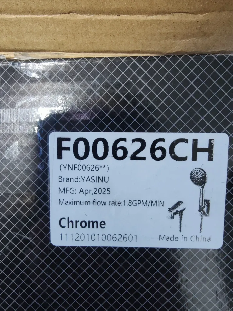 New YASINU Chrome Shower Faucet Set image indicator(5)
