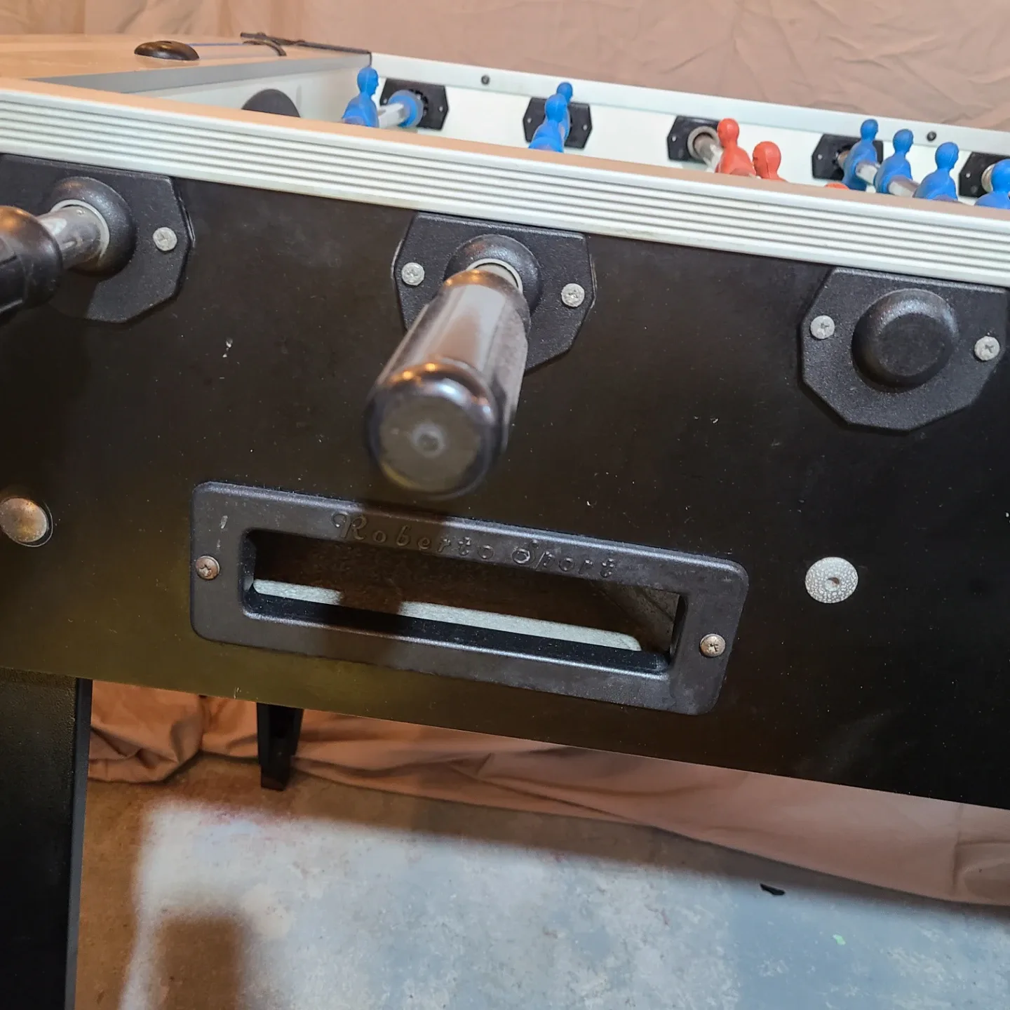 Roberto Sport Foosball Table - Lessolo To Italy for $120! image indicator(7)