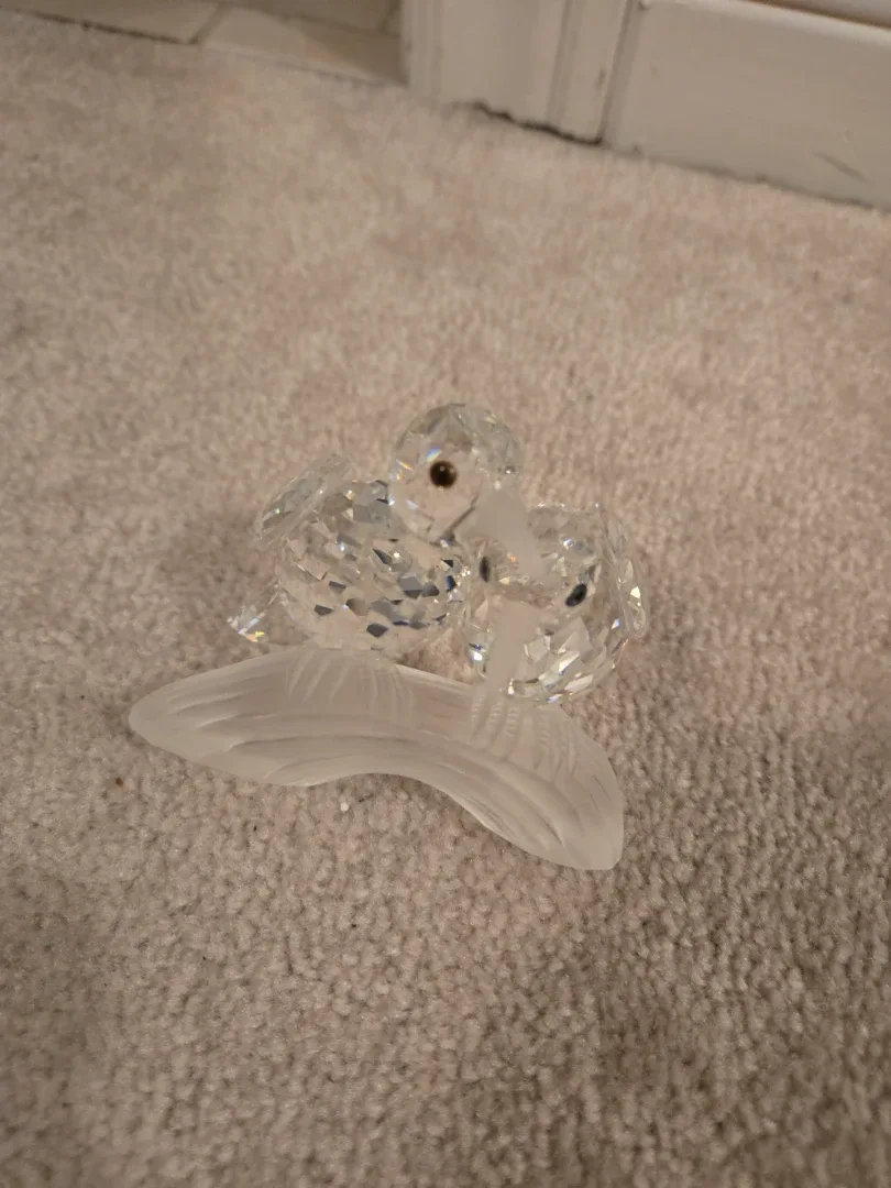 Swarovski SCS Annual Edition 1989 "Amour" The Turtledoves image indicator(2)