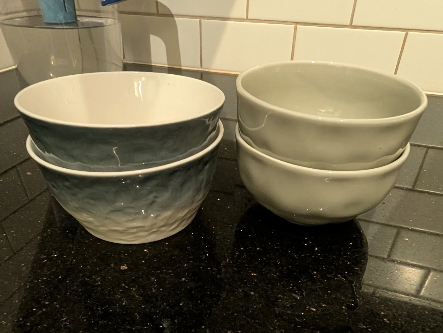 Set of 4 Ceramic Bowls
