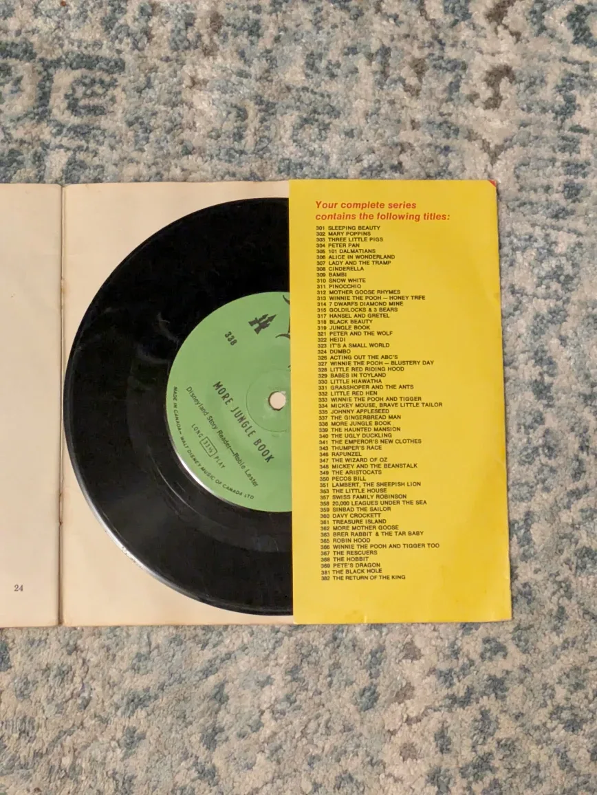 Walt Disney Disneyland Records & Book image indicator(5)