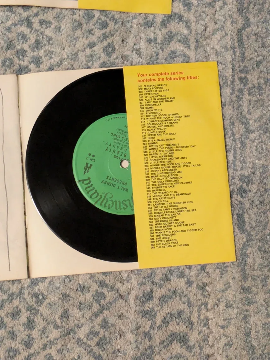 Walt Disney Disneyland Records & Book image indicator(9)