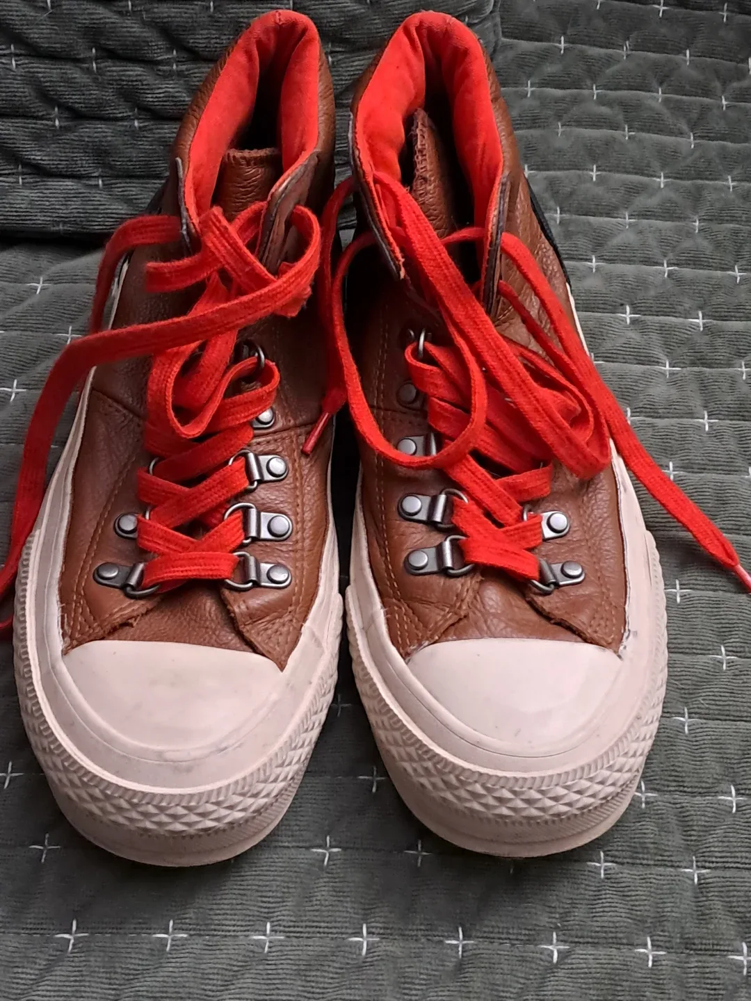 Converse All Star Leather High Top Boots image indicator(2)