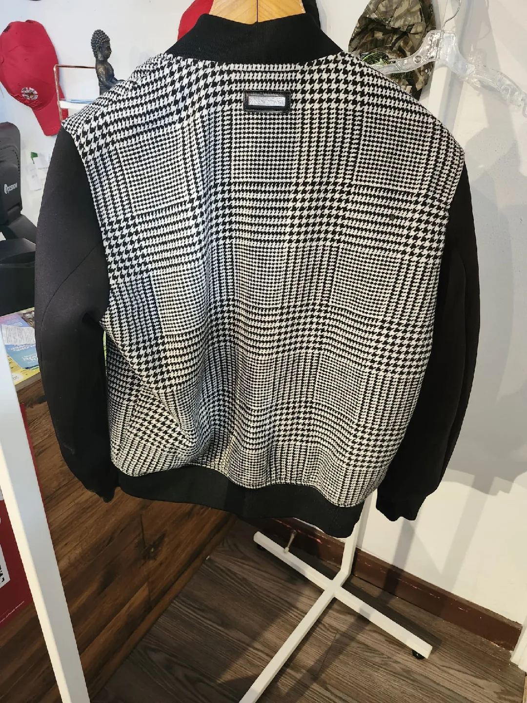 Armani Exchange Houndstooth Bomber Jacket image indicator(2)