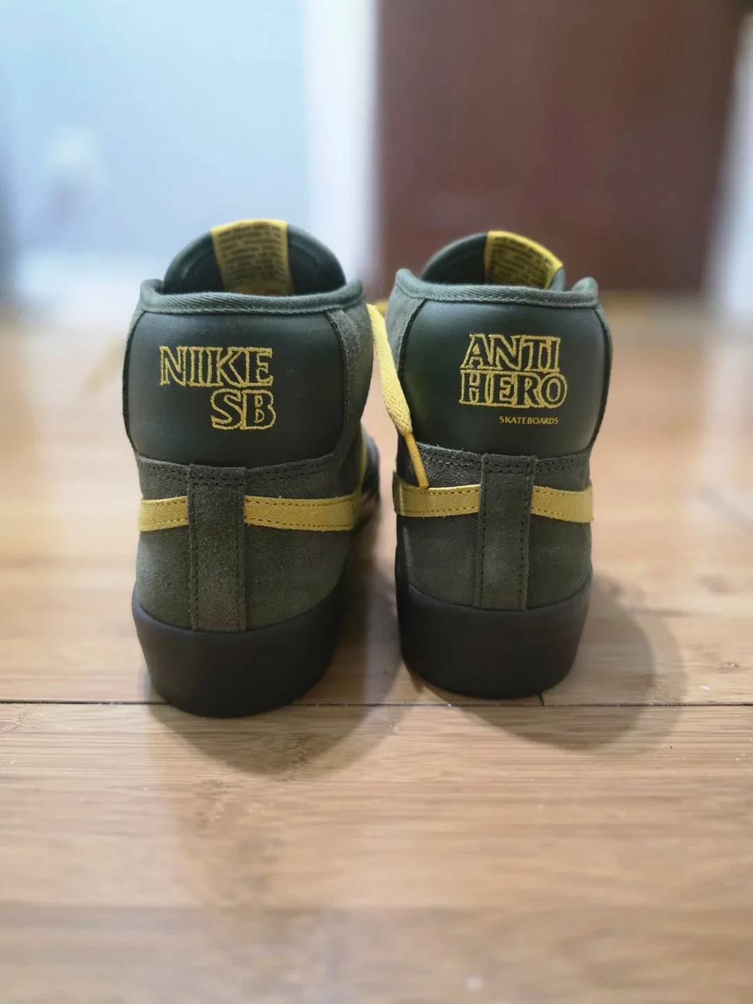 Nike SB Blazer Mid Anti Hero Skate Shoes image indicator(2)