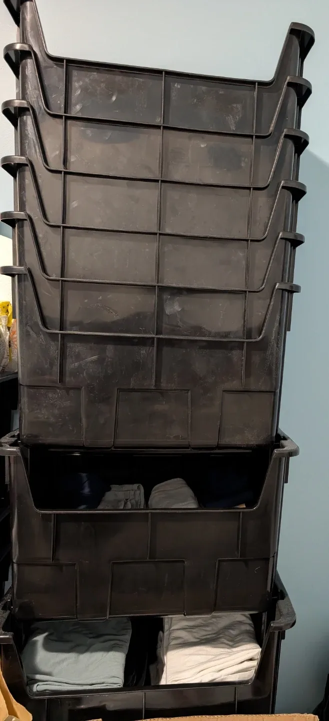 Black Storage Bins image indicator(2)