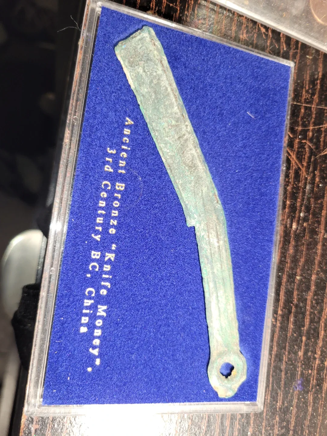 Ancient Bronze "Knife Money" - 3rd Century BC image indicator(8)