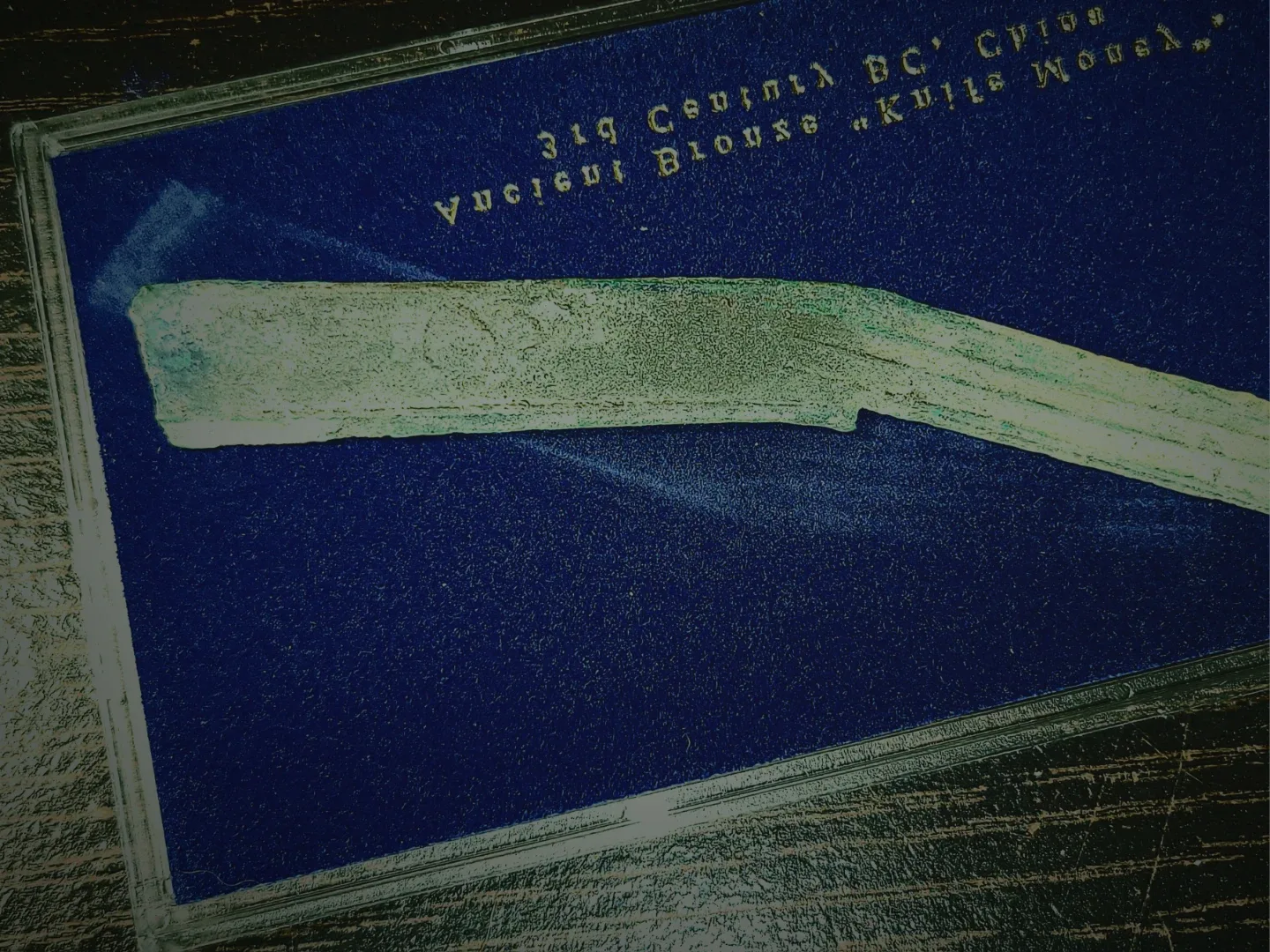 Ancient Bronze "Knife Money" - 3rd Century BC image indicator(10)