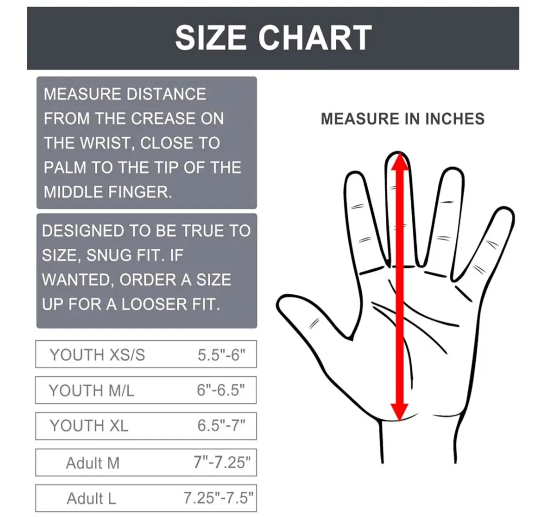 SPQMAT Football Receiver Gloves - Youth XL image indicator(5)