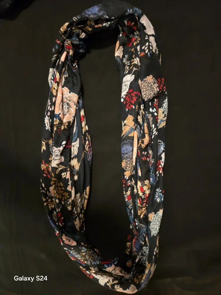 Floral Print Scarf