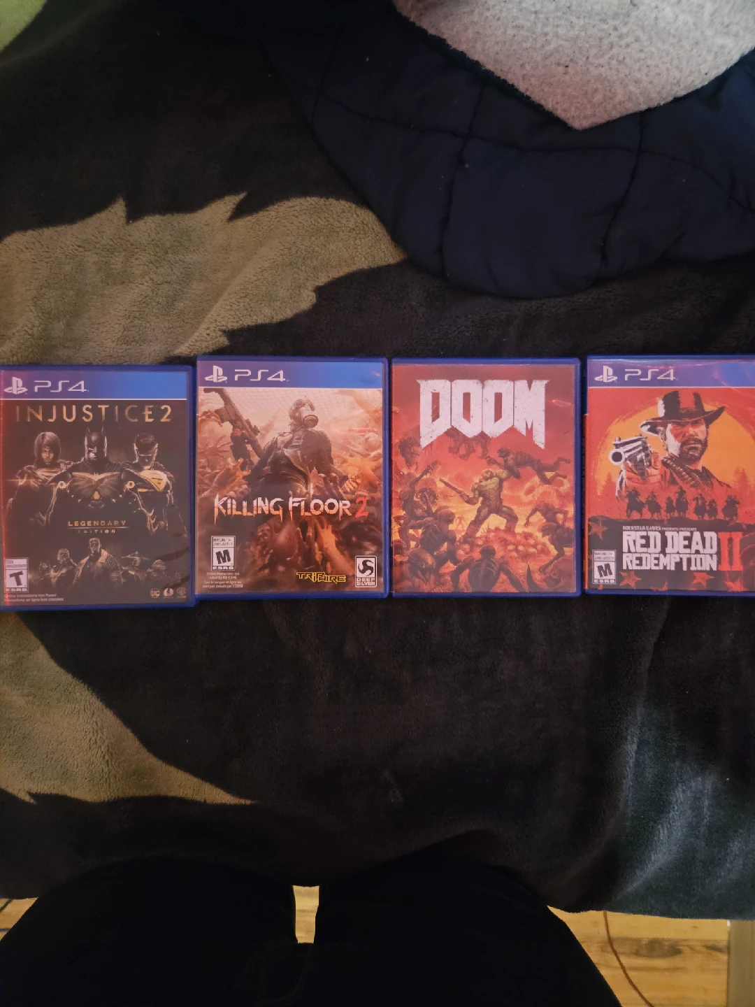 PS4 Games: Injustice 2, Killing Floor 2, Doom, RDR2