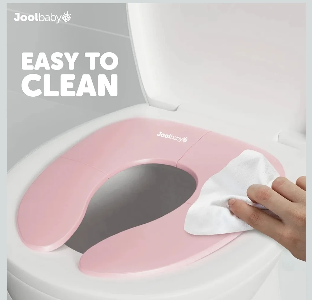 Jool Baby Folding Travel Potty Seat - Pink - photo 3
