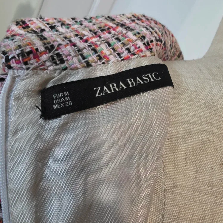 Zara Basic Tweed  Skort Jumper - Size M image indicator(5)