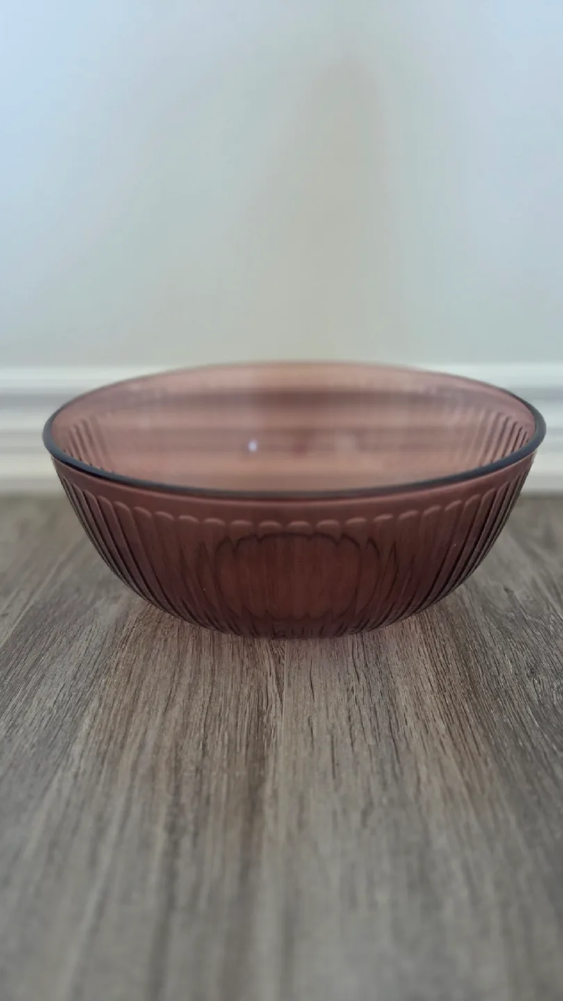 Purple Glass Bowl thumbnail