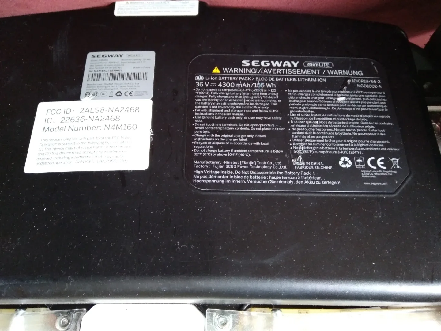 Segway miniLITE image indicator(2)