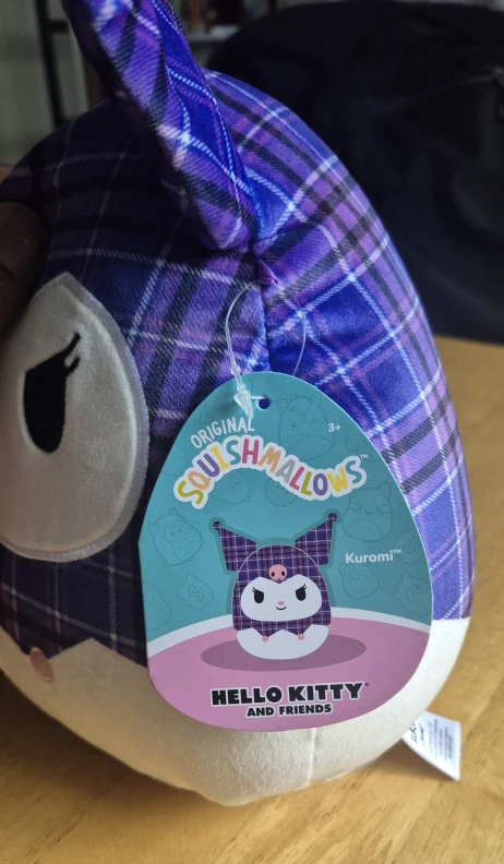 Squishmallows Kuromi Hello Kitty Plush - photo 3