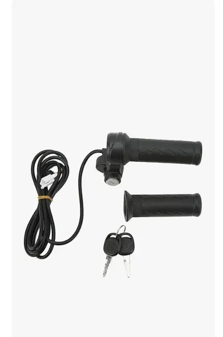Electric Scooter Throttle Handle Grip Set with Keys