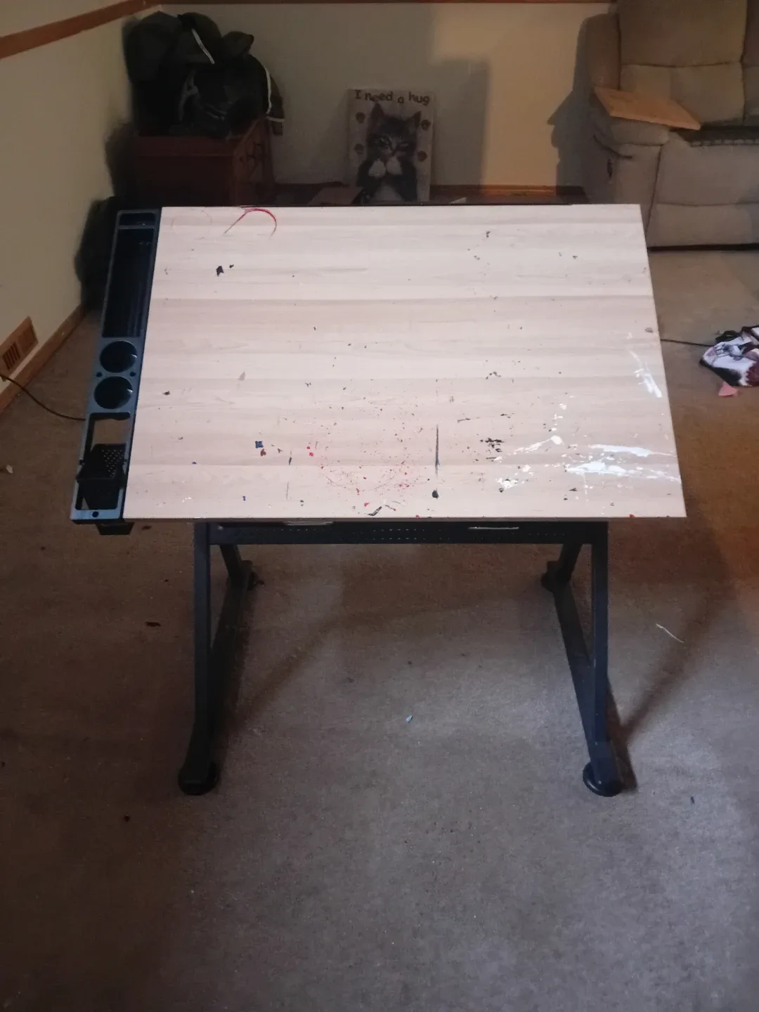 Adjustable Drafting/Drawing Table image indicator(3)