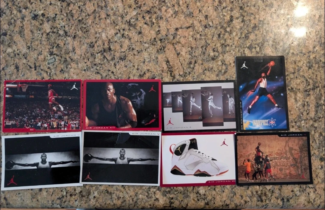 Air Jordan sneaker box Cards